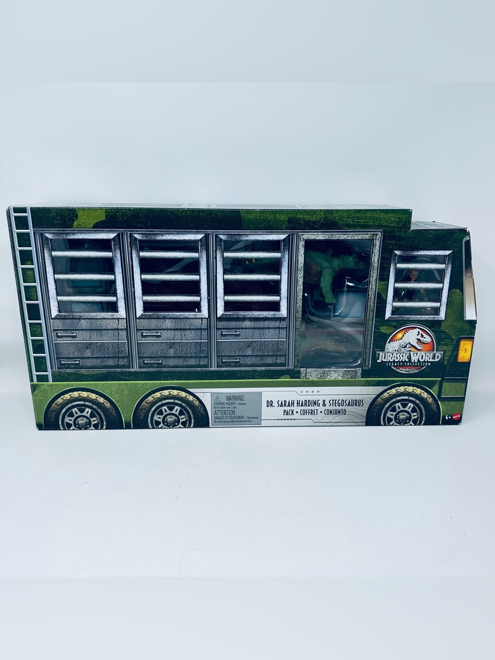 2021 Jurassic World Legacy Collection Dr Sarah Harding & Stegosaurus Pack Sealed